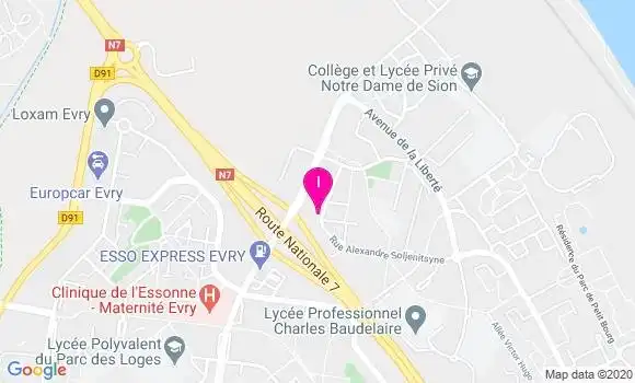 Localisation Rafik Lahbil