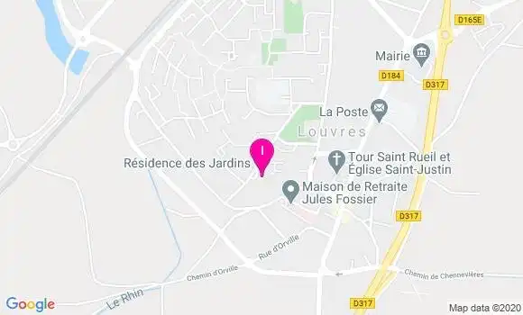 Localisation Catherine Voinet