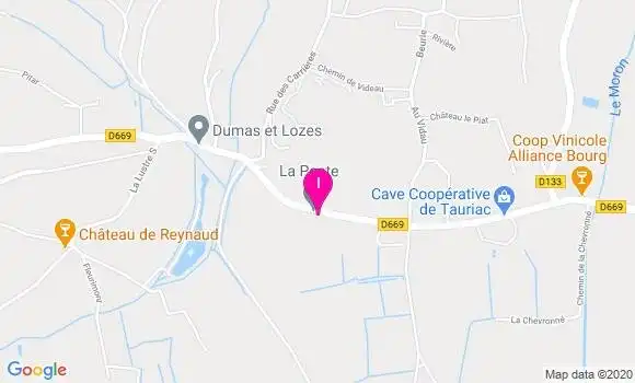 Localisation Sandra Canu
