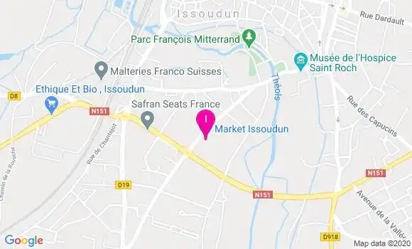 Localisation Isabelle Geneste