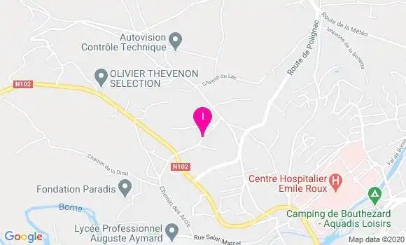 Localisation Isabelle Bernon