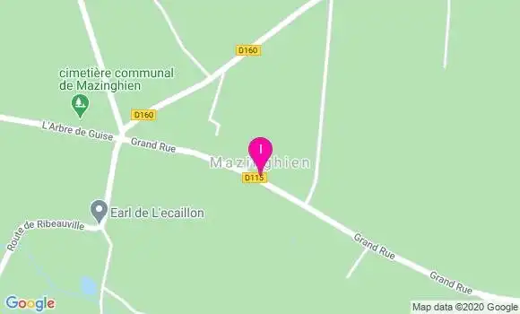 Localisation Perrine Clement