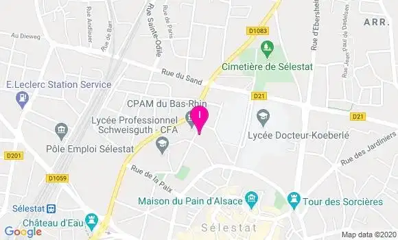 Localisation Berangere Valance