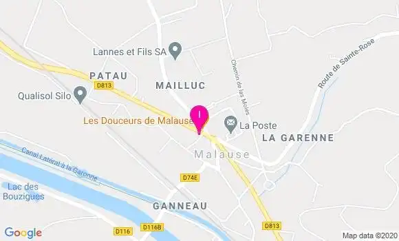 Localisation Magalie Jolly