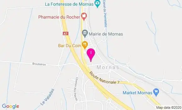 Localisation Ericka Guilhamou