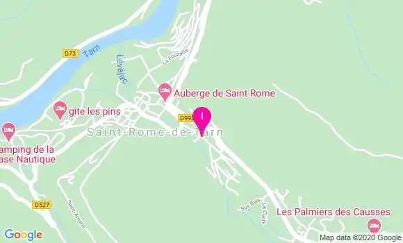 Localisation Delphine Gineste