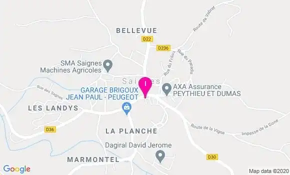 Localisation Fabienne Jhean