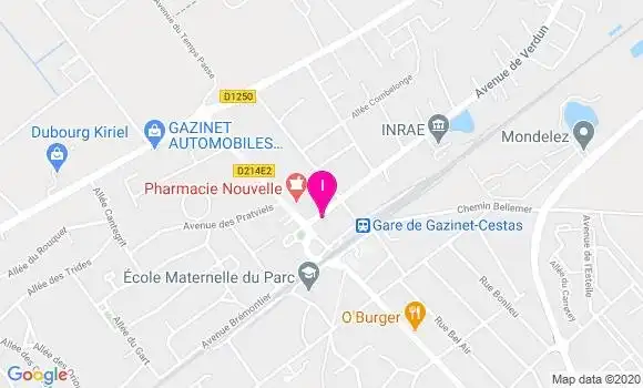Localisation Marie Proton