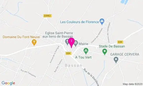 Localisation Caroline Mathey