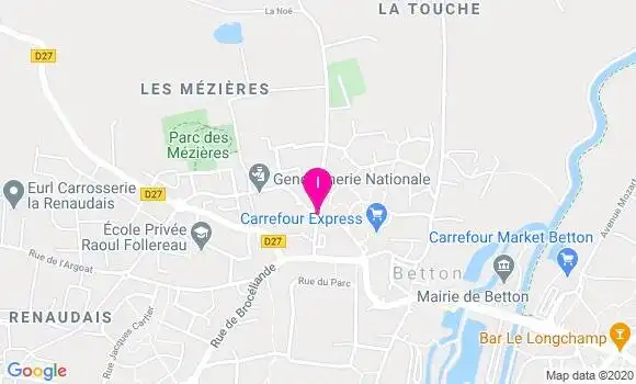 Localisation Anne Fonteneau