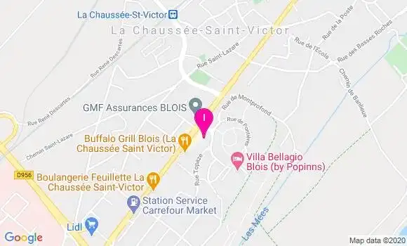 Localisation Faustine Legras