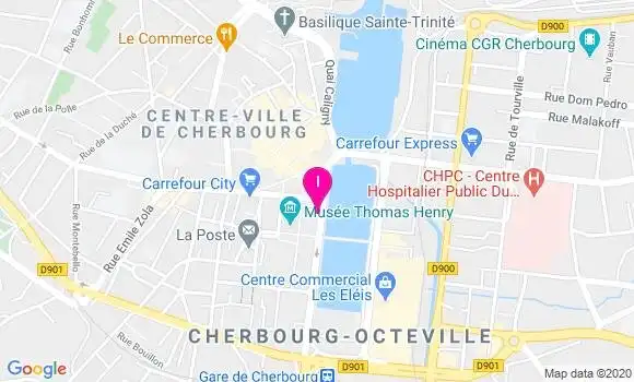 Localisation Estelle Hamel
