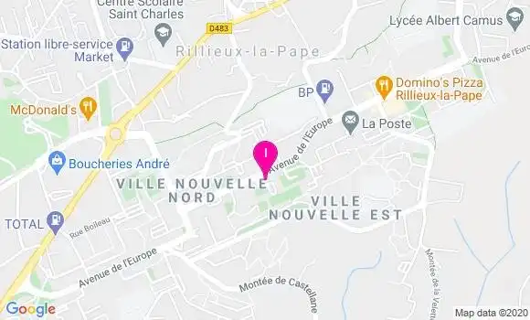 Localisation Audrey Jarret