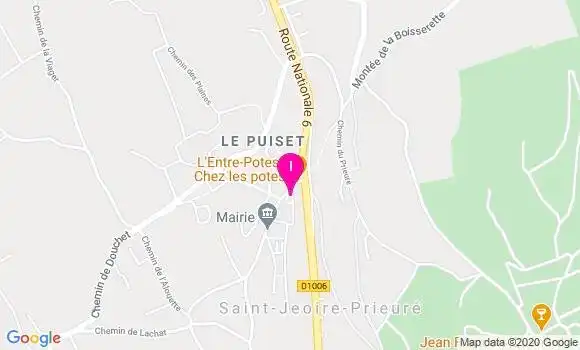 Localisation Isabelle Ravel