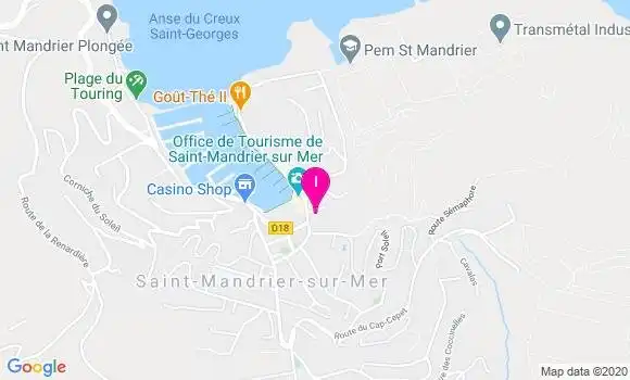 Localisation Marjory Delmonte