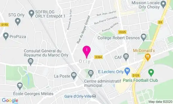 Localisation Amelie Voisin