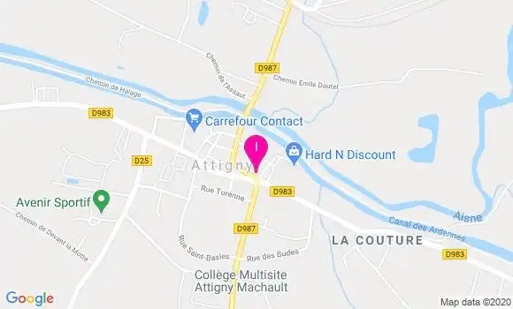 Localisation Stephanie Bouillard