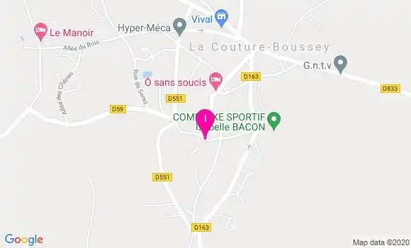 Localisation Christelle Bloquel