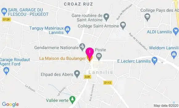 Localisation Patricia Le Goff