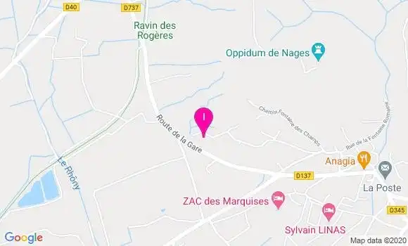 Localisation Mylene Lopez