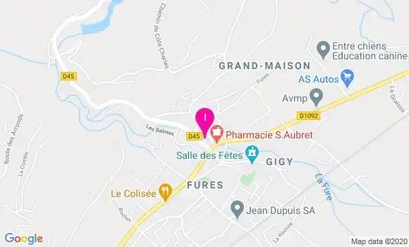 Localisation Sandra Massimino