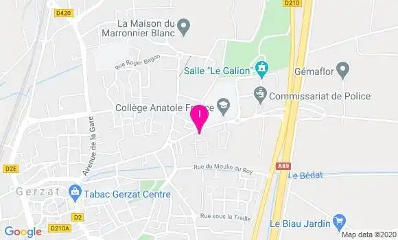 Localisation Ouardia Richard