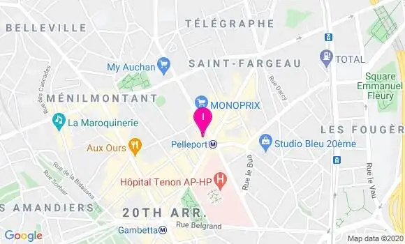 Localisation Adrien Bidault