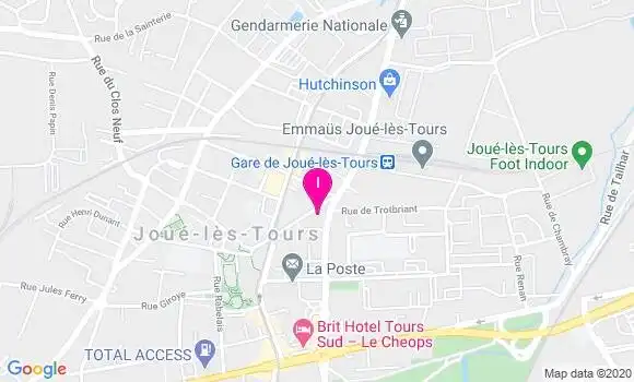 Localisation Lorene Achard