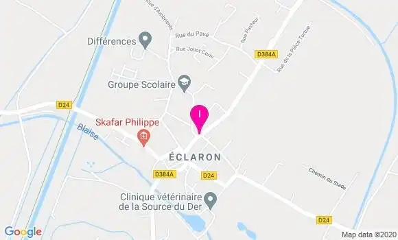 Localisation Adeline Marcireau