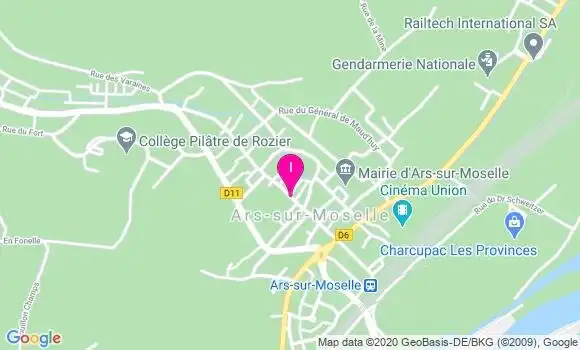 Localisation Anne Saint Albin