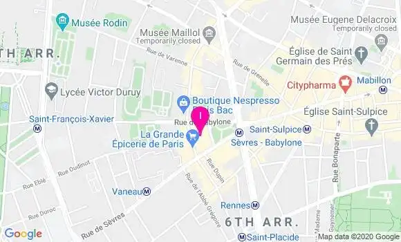 Localisation Floriane Blondeau
