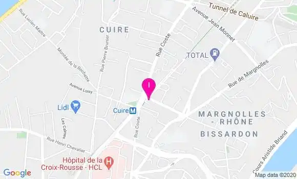 Localisation Laeticia Messina