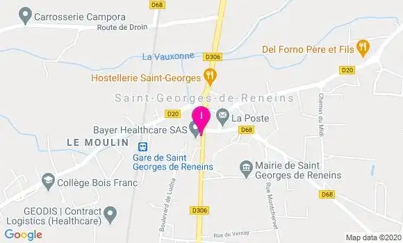 Localisation Benoit Monfray