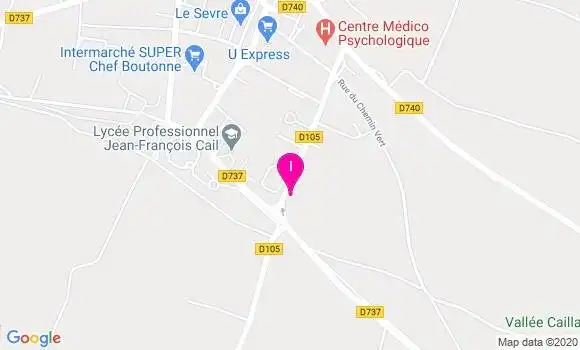 Localisation Virginie Baudon