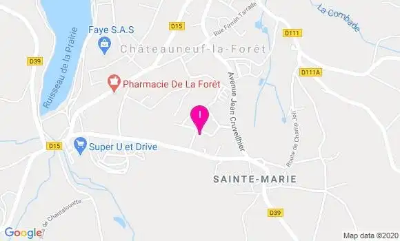 Localisation Christophe Thomas