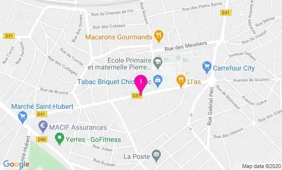 Localisation Camille Vrignaud