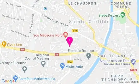 Localisation Mathilde Cadoul