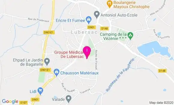 Localisation Marie Pouyade