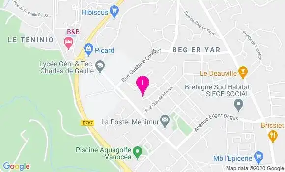 Localisation Emeline Le Ny