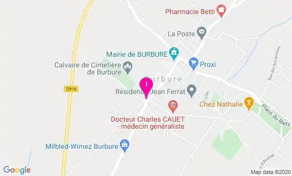 Localisation Magaly Franche
