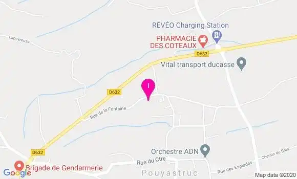 Localisation Eric Fuentes