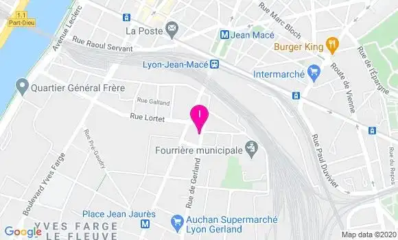 Localisation Sara Luthereau