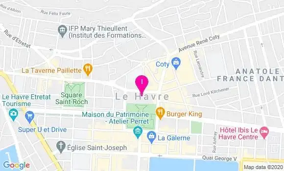 Localisation Charlene Pantanelli