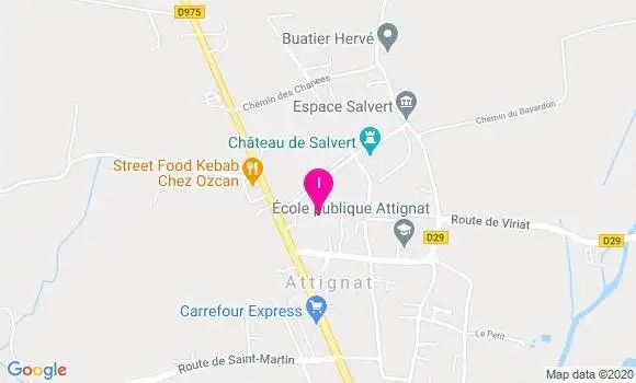 Localisation Blandine Jacquillet