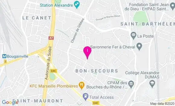Localisation Benedicte Ruffat