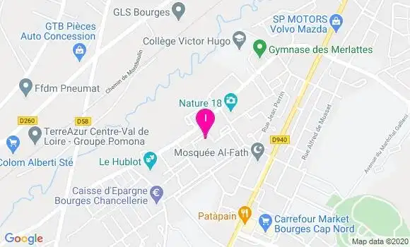 Localisation Bruno Guerin