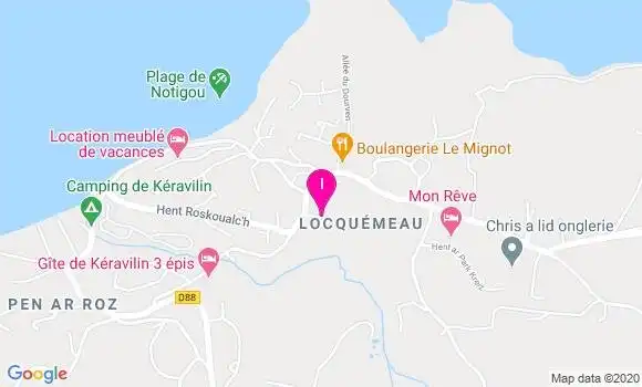 Localisation Sabine Ollivier
