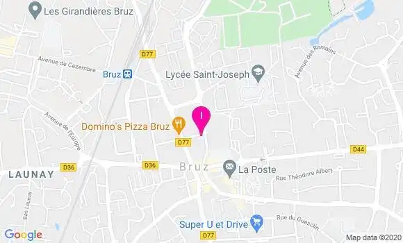 Localisation Nicolas Trouve