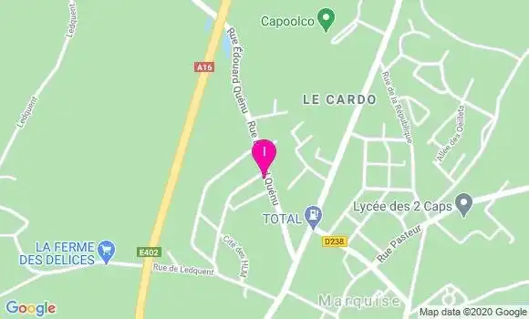Localisation Caroline Cornille