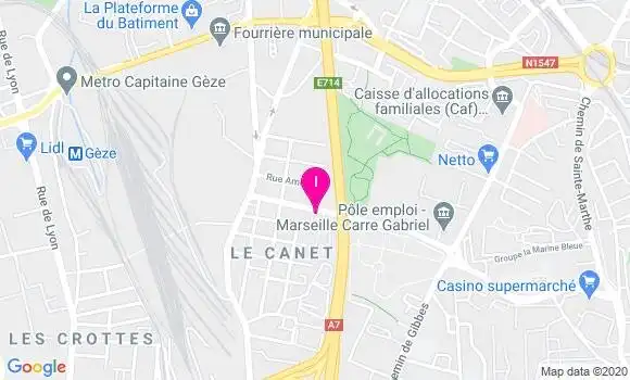 Localisation Marie France Federici
